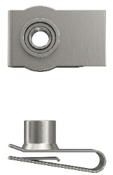 No-Slip Clip-On Barrel Nuts