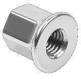 Sanitary Low-Profile Cap Nuts