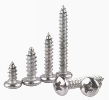 Stainless Steel Slotted RoundedHead Screws for Sheet Metal