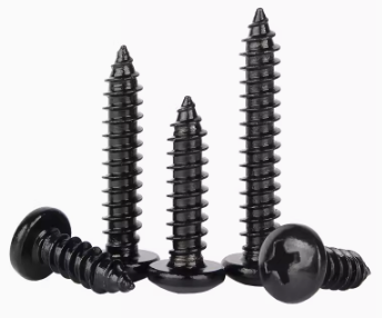 Steel Slotted Rounded HeadScrews for Sheet Metal