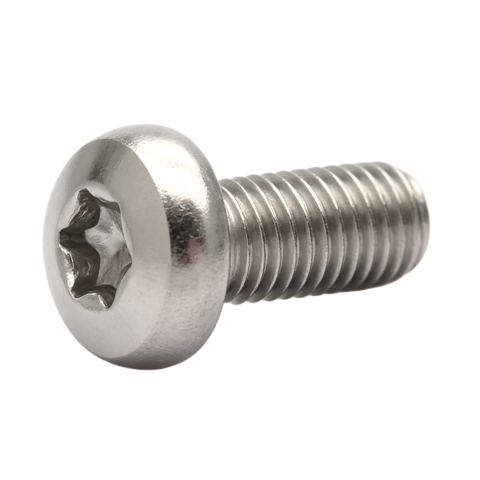 Tornillos Torx métricos de cabeza de botón de acero inoxidable 18-8