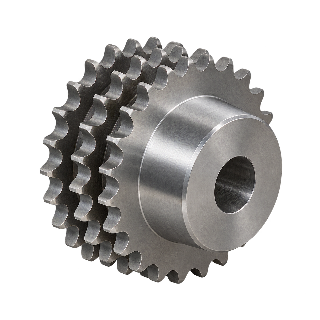 ISO - 08B-3, METRIC 40-3 - 0.500" (12.70 MM) PITCH, TRIPLEX.