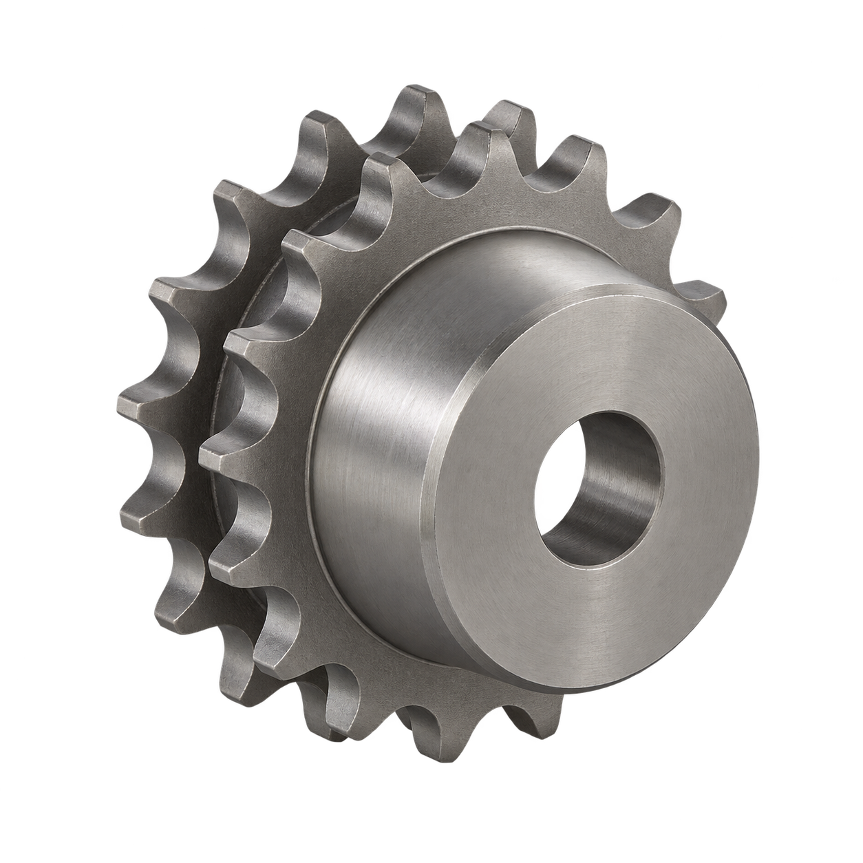 ISO - 10B-2, METRIC 50-2 - 0.625" (15.88 MM) PITCH, DUPLEX.
