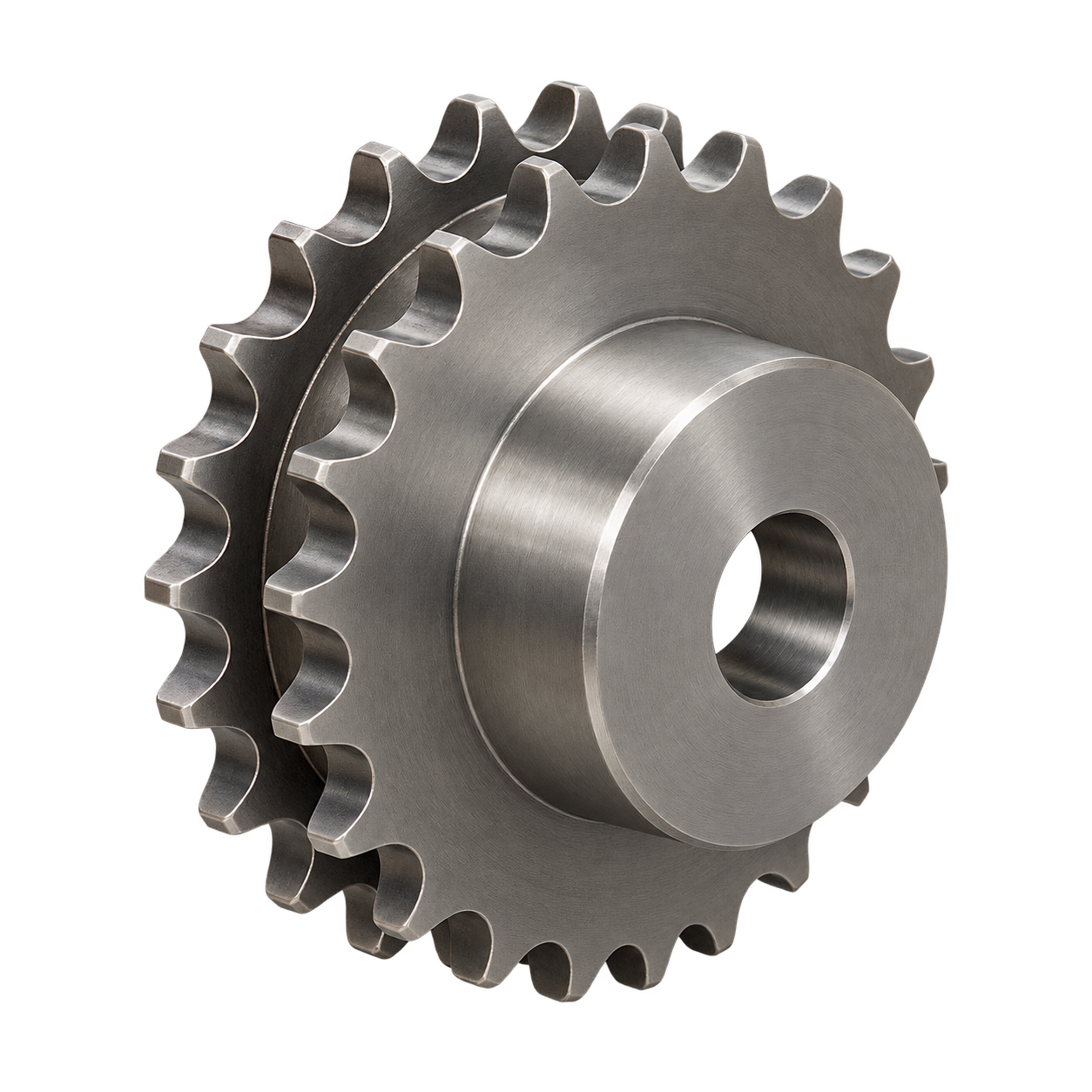 ISO - 12B-2, METRIC 60-2 - 0.750" (19.05 MM) PITCH, DUPLEX