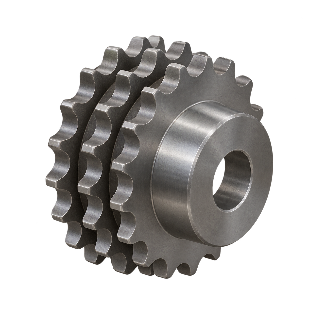ISO - 12B-3, METRIC 60-3 - 0.750" (19.05 MM) PITCH, TRIPLEX.