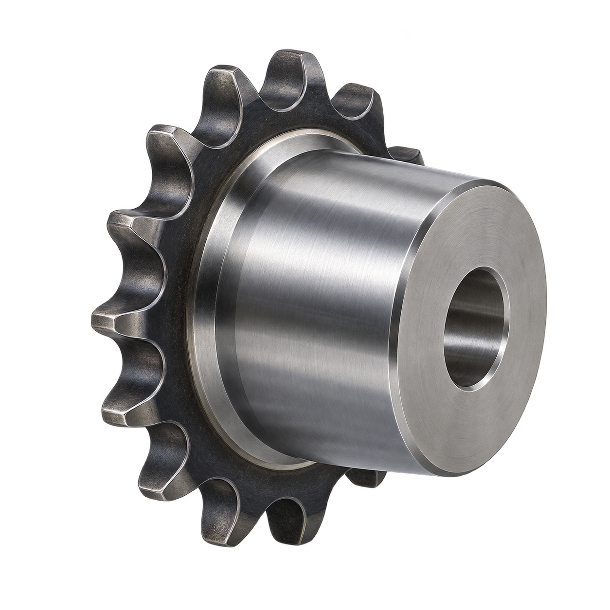 Wear-Resistant Wide-Hub Idler Sprockets for ANSI Roller Chain