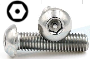 Stainless Steel Tamper-Resistant Button Head Hex Drive Screws | LILY ...
