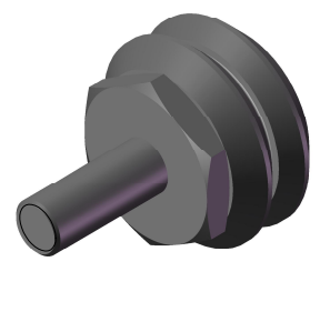 CXW Studded Guide Wheels