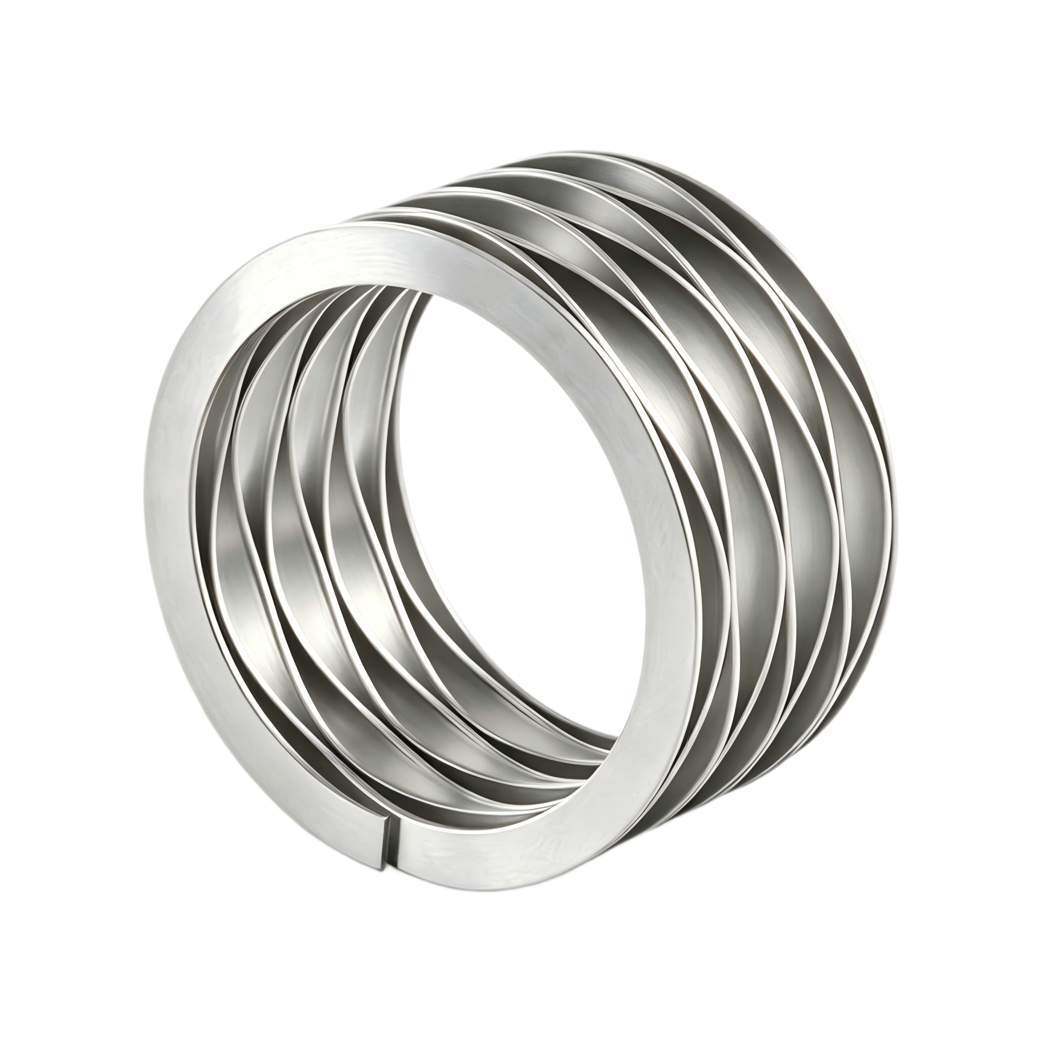 Corrosion-Resistant Stacked Wave Disc Springs