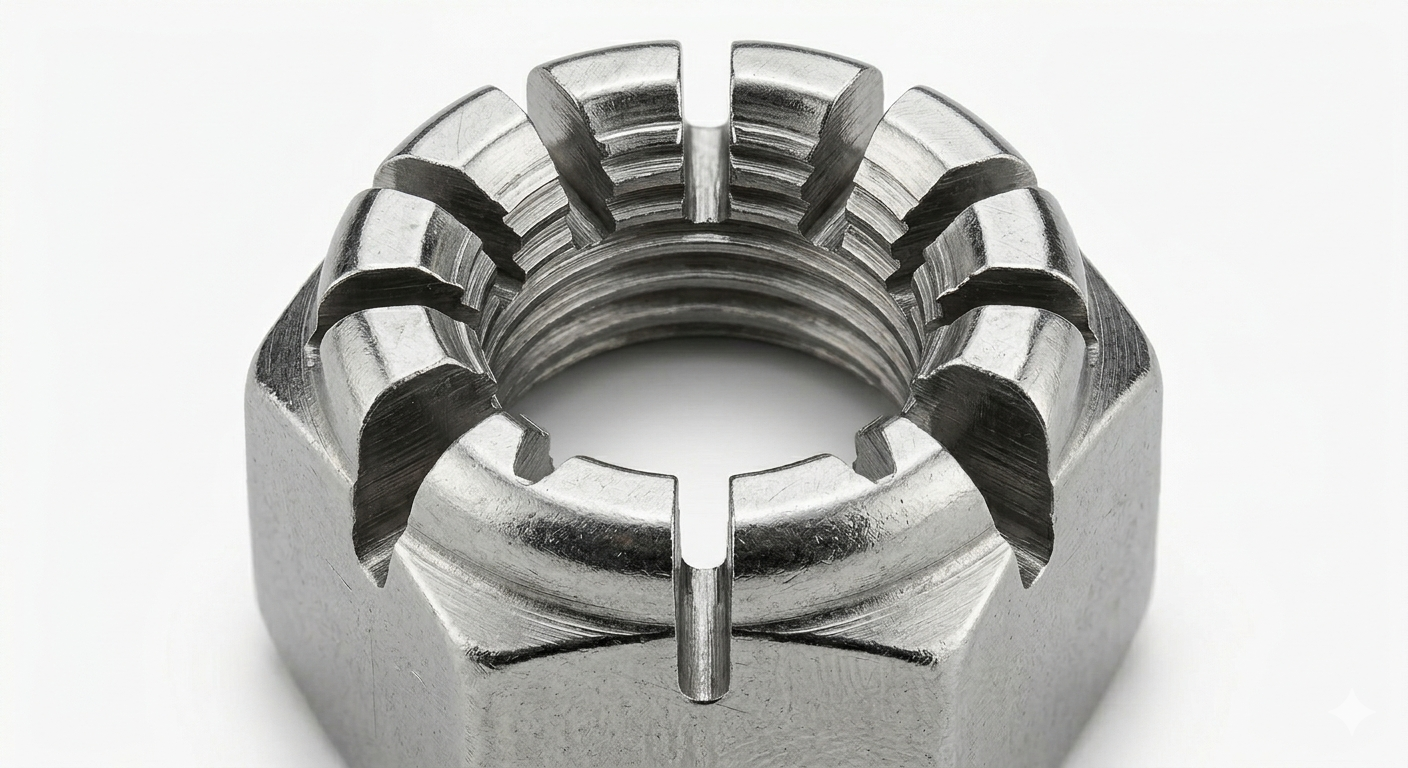 Mil. Spec. Contratuercas de nylon de acero inoxidable 18-8