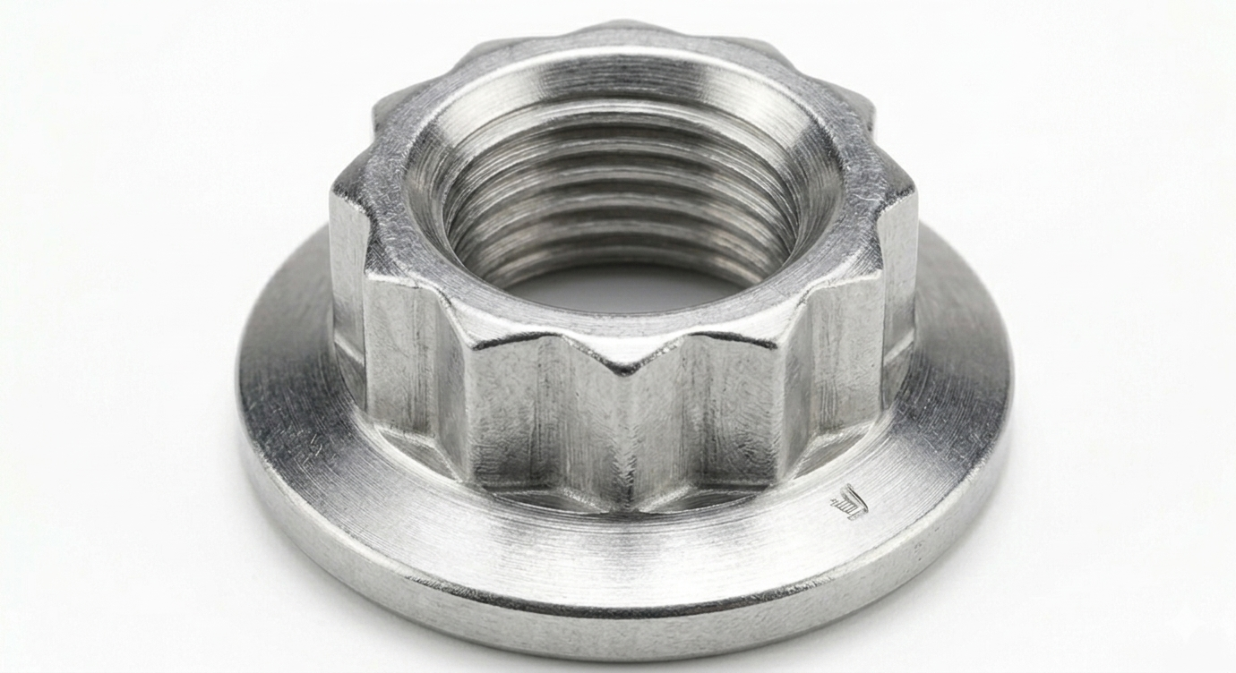 Stainless Steel High-Torque 12-Point Flange Nuts