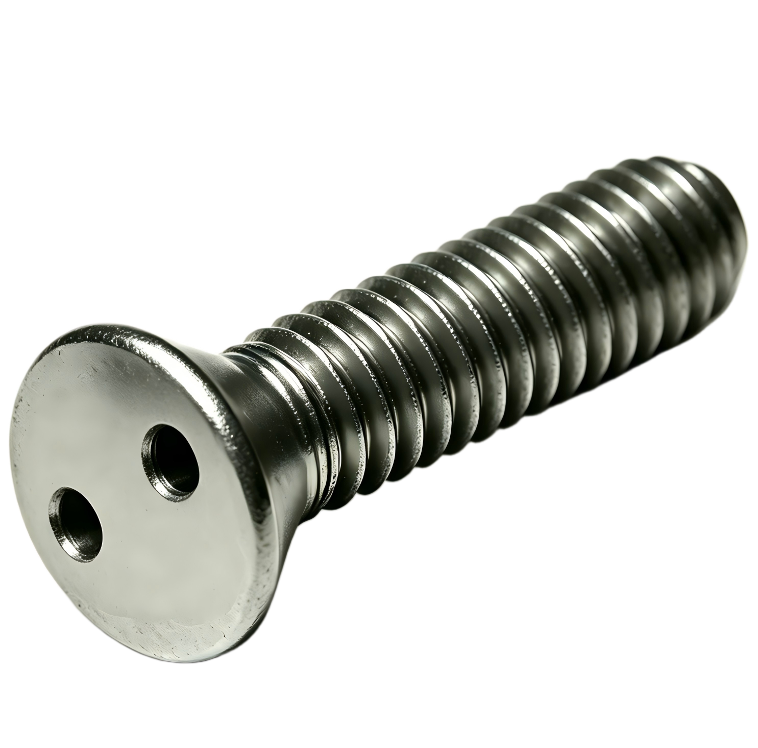 Tornillos de cabeza plana perforados con llave a prueba de manipulaciones