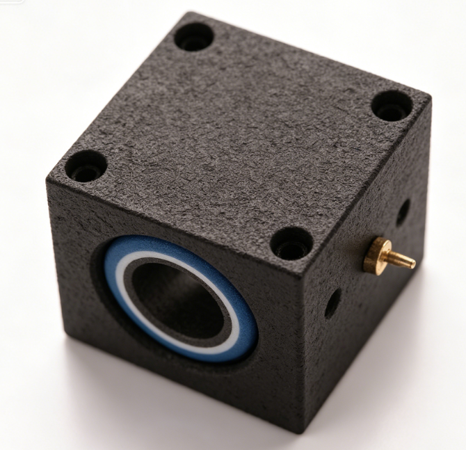 Frictionless-Motion Mounted Linear Air Bearings